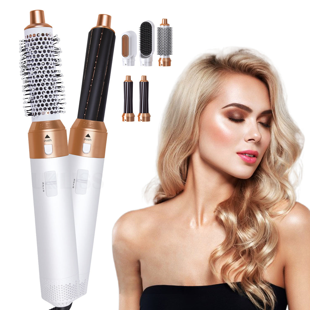 New five-in-one hot air comb