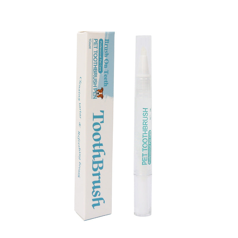 Pet cleaning teeth toothbrush pen
